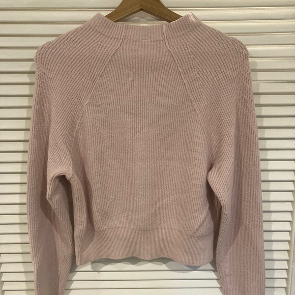 Free People Too Good Thick Knit Long Sleeve Sweater Size XS in Blush Pink - Picture 2 of 7